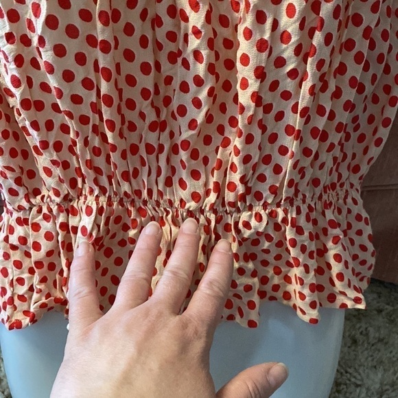 Forever 21 Pink Polka Dot Tank Top (Small) - Picture 2 of 10